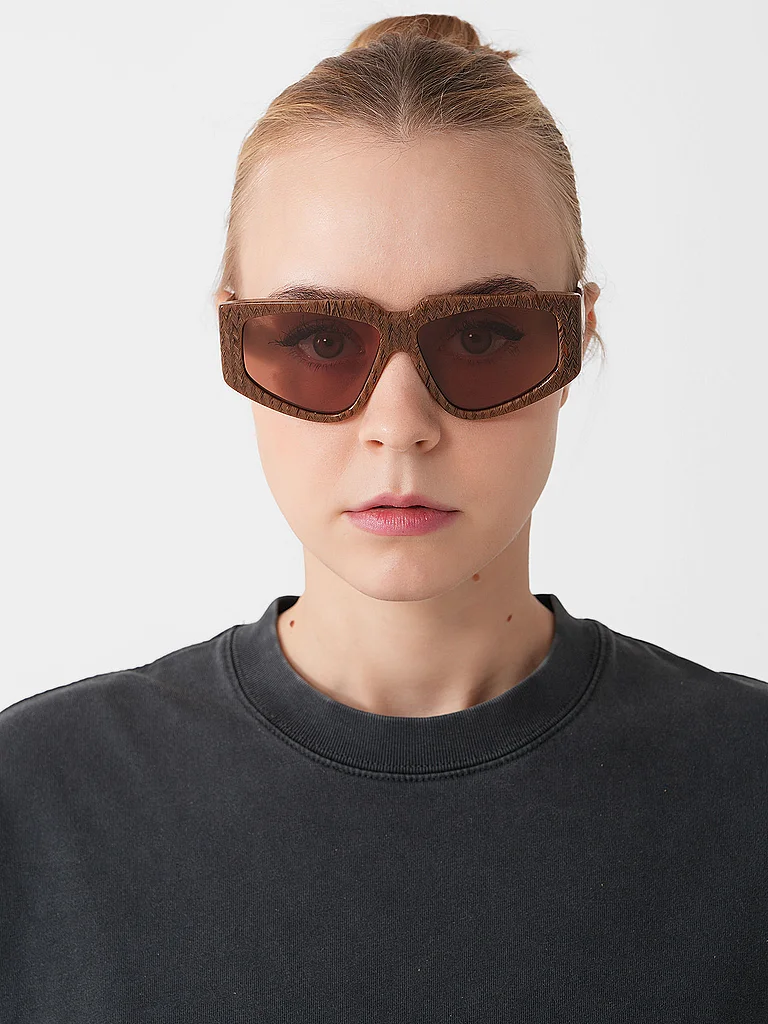 Max Mara MM0125/58 Sonnenbrille Braun 2